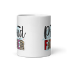 Proud Father White glossy mug