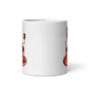 #mom life White glossy mug