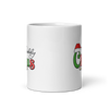 Daddy Claus White glossy mug