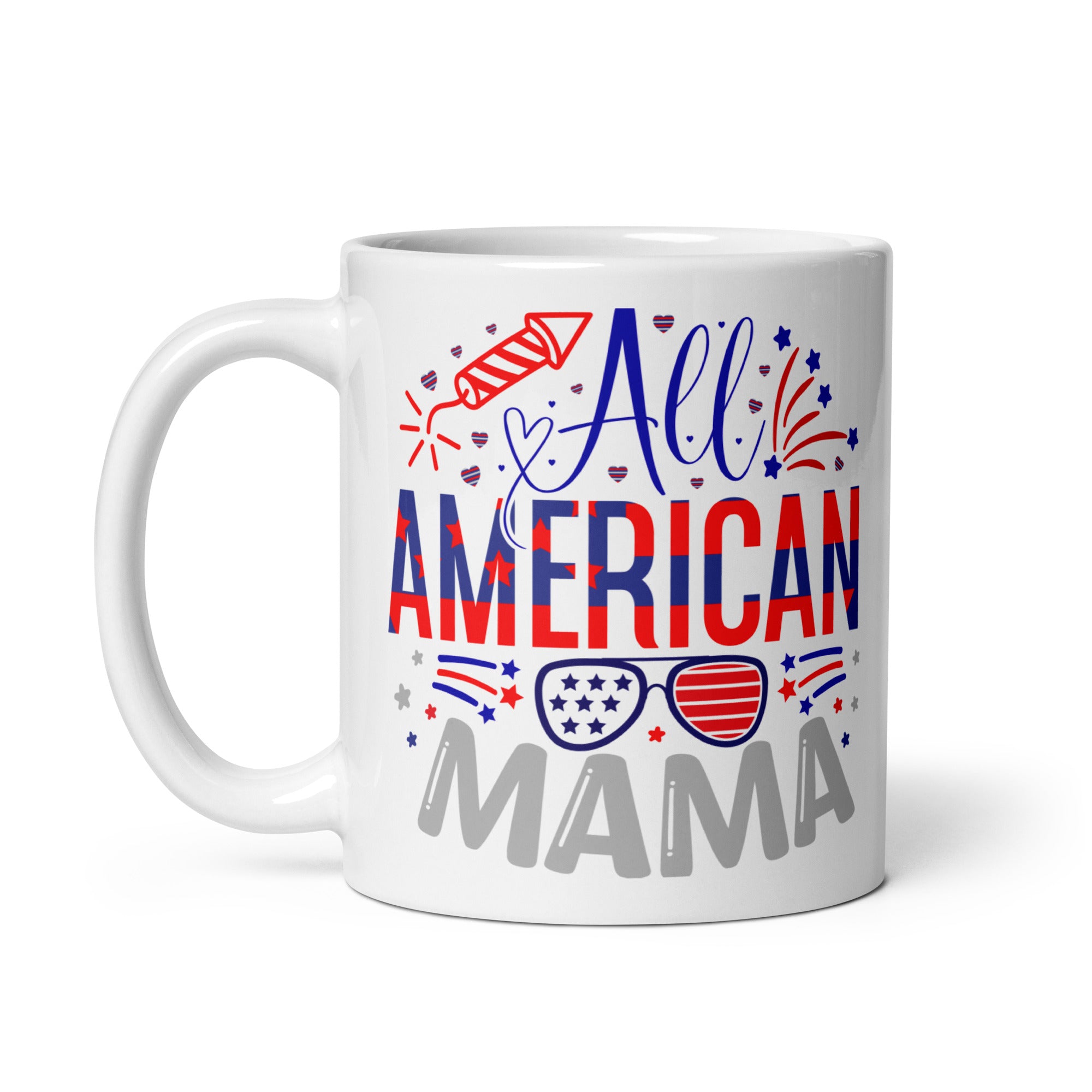 All American Mama  mug