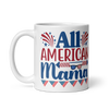 All American Mama mug