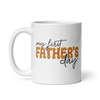 My First Father's Day White glossy mug