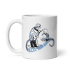 Reel Cool Dad White glossy mug