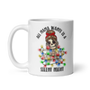 All Mama Wants Is A Silent Night White glossy mug