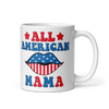 All American Mama mug