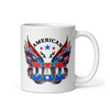 American Dad White glossy mug