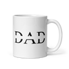 Dad White glossy mug