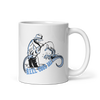 Reel Cool Dad White glossy mug