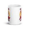 One Bad Mother Clucker White glossy mug