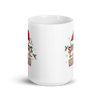 Santa's Favorite Mom White glossy mug