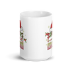 Santa's Favorite Dad White glossy mug