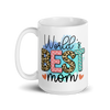 World's Best Mom White glossy mug