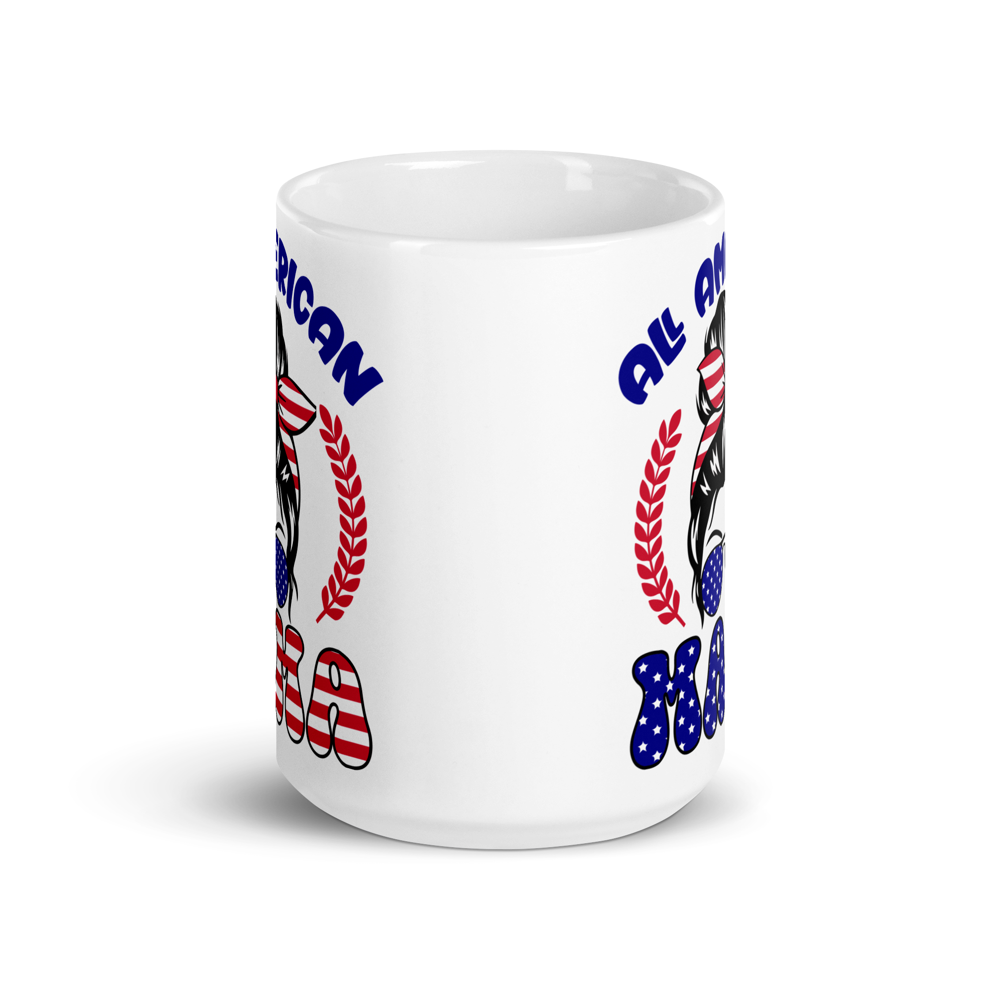 All American Mama mug