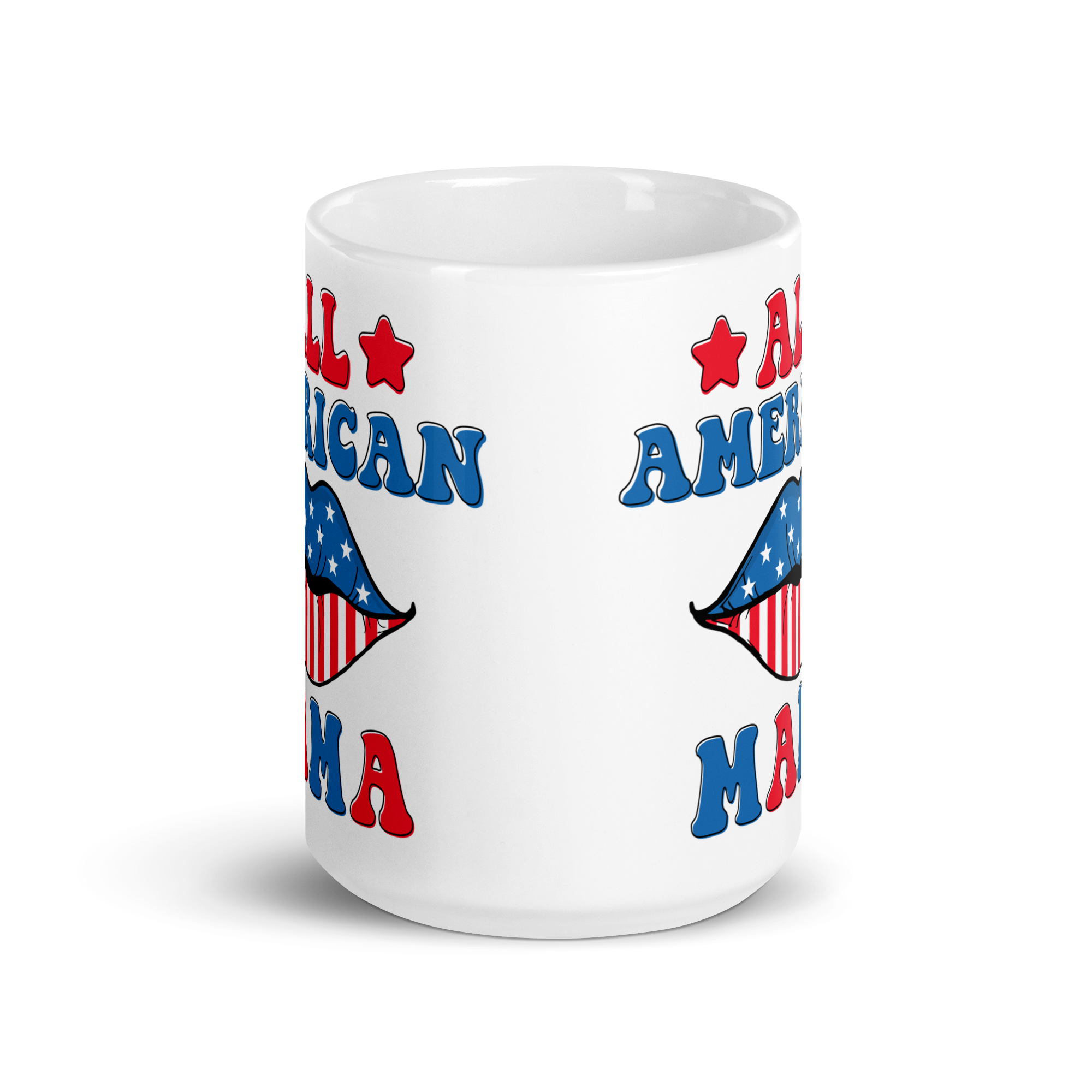 All American Mama mug