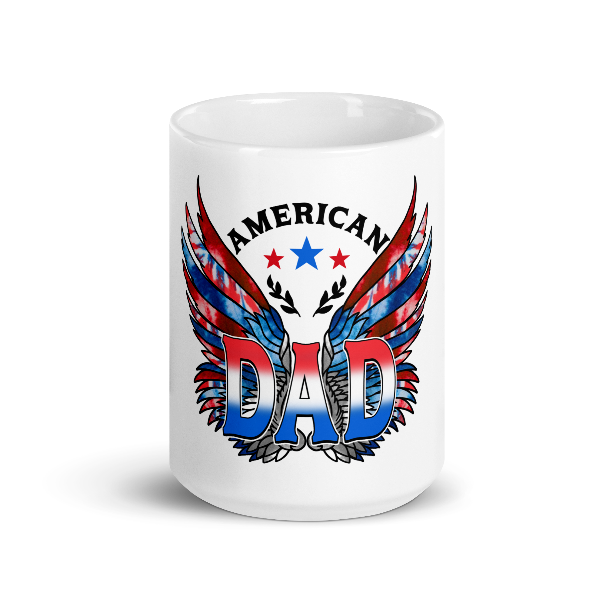 American Dad White glossy mug