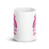 Awesome Like My Daughter White glossy mug