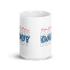 American Daddy White glossy mug