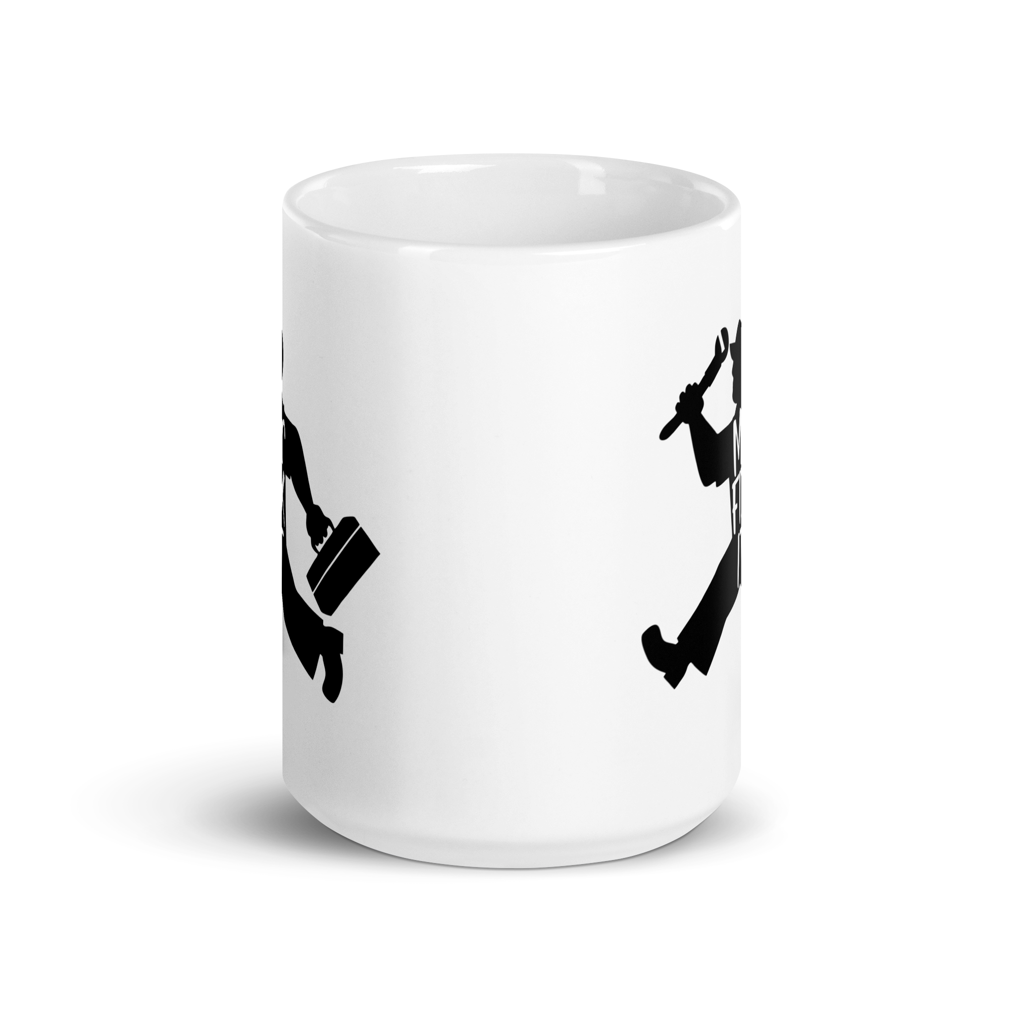 Mr. Fix It White glossy mug