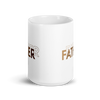 Father White glossy mug