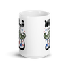 World Coolest Dad White glossy mug