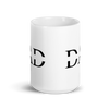 Dad White glossy mug