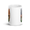 Reel Cool Dad White glossy mug