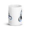 Reel Cool Dad White glossy mug