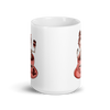 #mom life White glossy mug