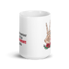 Proud Member Of The Bad Moms Club White glossy mug