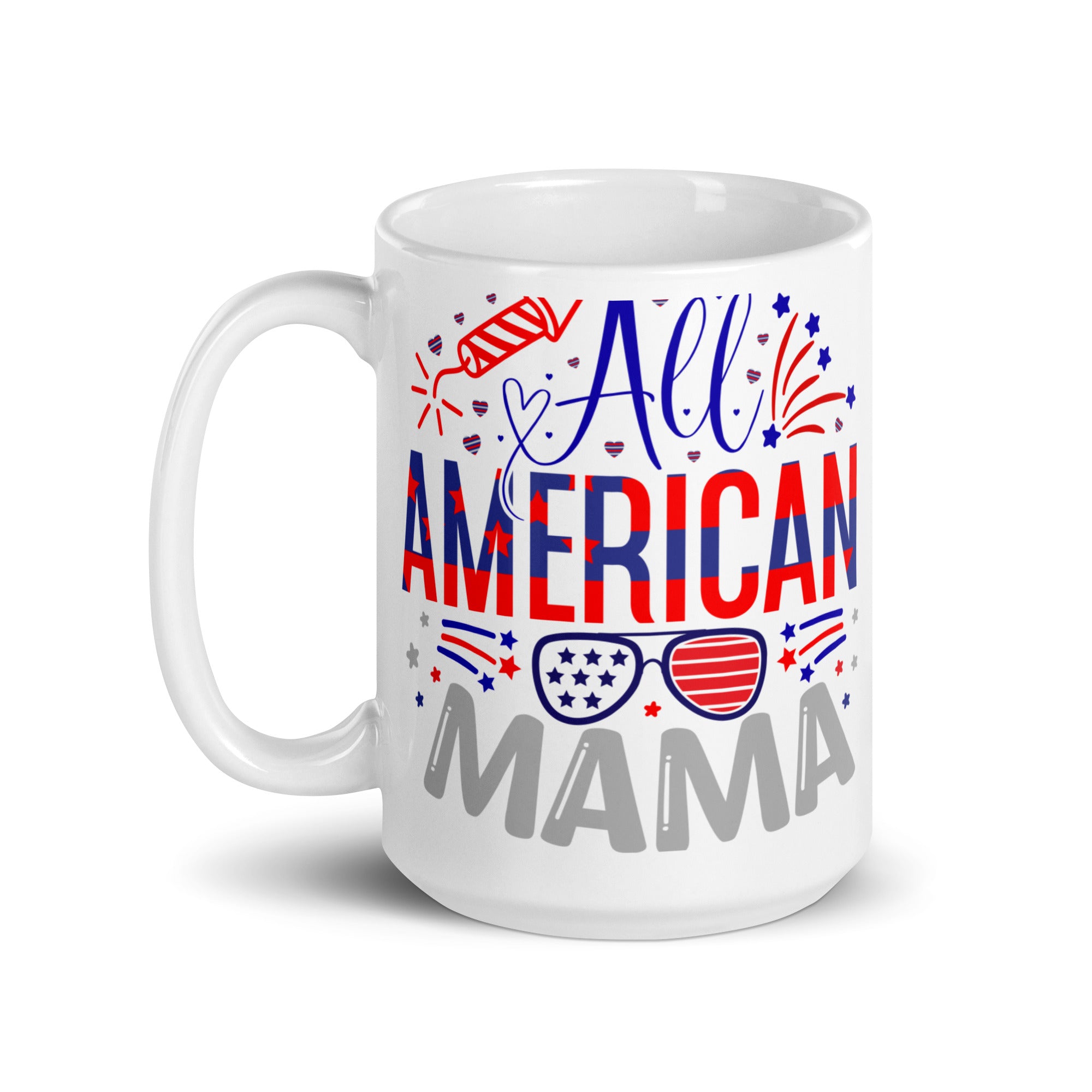 All American Mama  mug