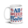 All American Mama mug