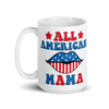 All American Mama mug