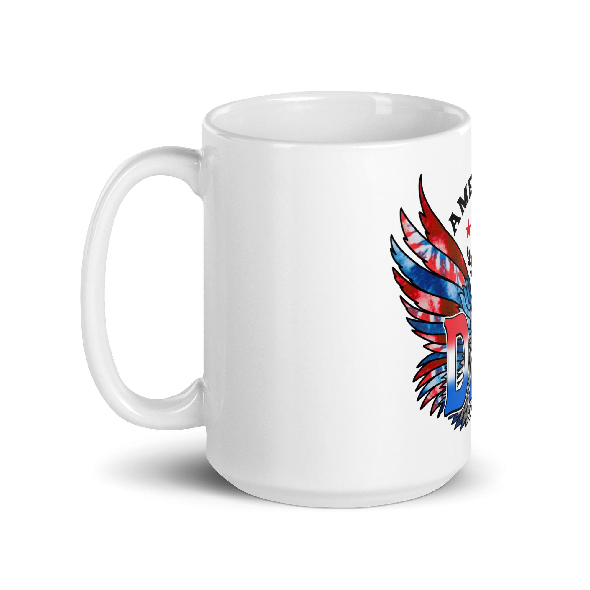 American Dad White glossy mug