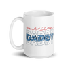 American Daddy White glossy mug