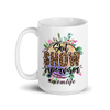 Shit Show Supervisor #momlife White glossy mug