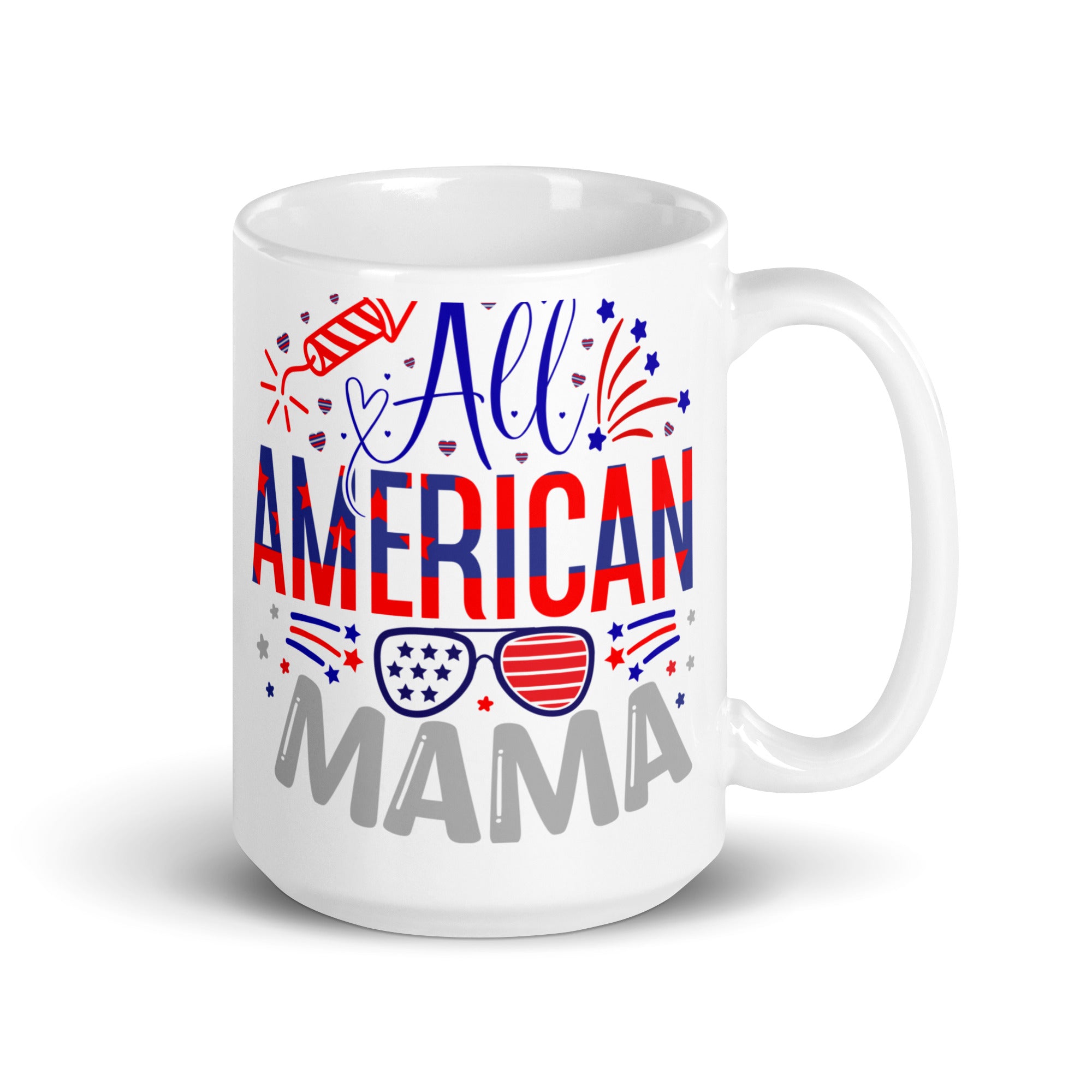 All American Mama  mug