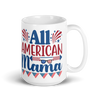 All American Mama mug