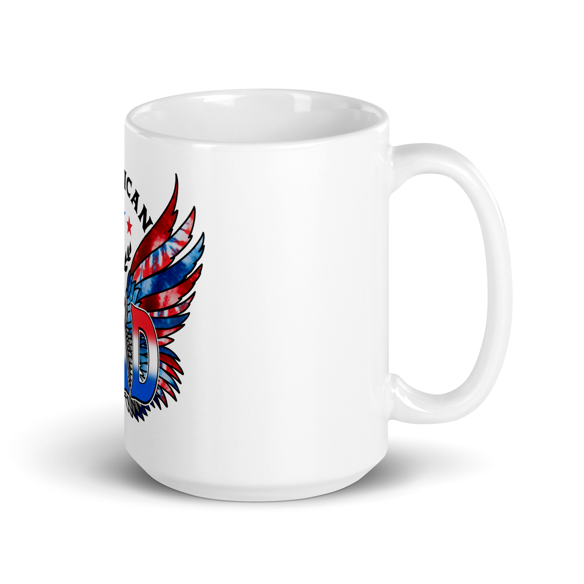 American Dad White glossy mug