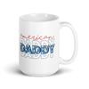 American Daddy White glossy mug