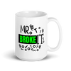 Mr. Broke It White glossy mug