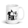 Mr. Fix It White glossy mug