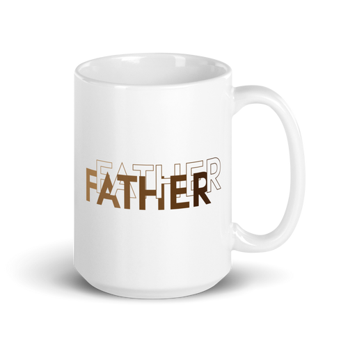 Father White glossy mug