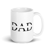 Dad White glossy mug