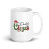 Daddy Claus White glossy mug