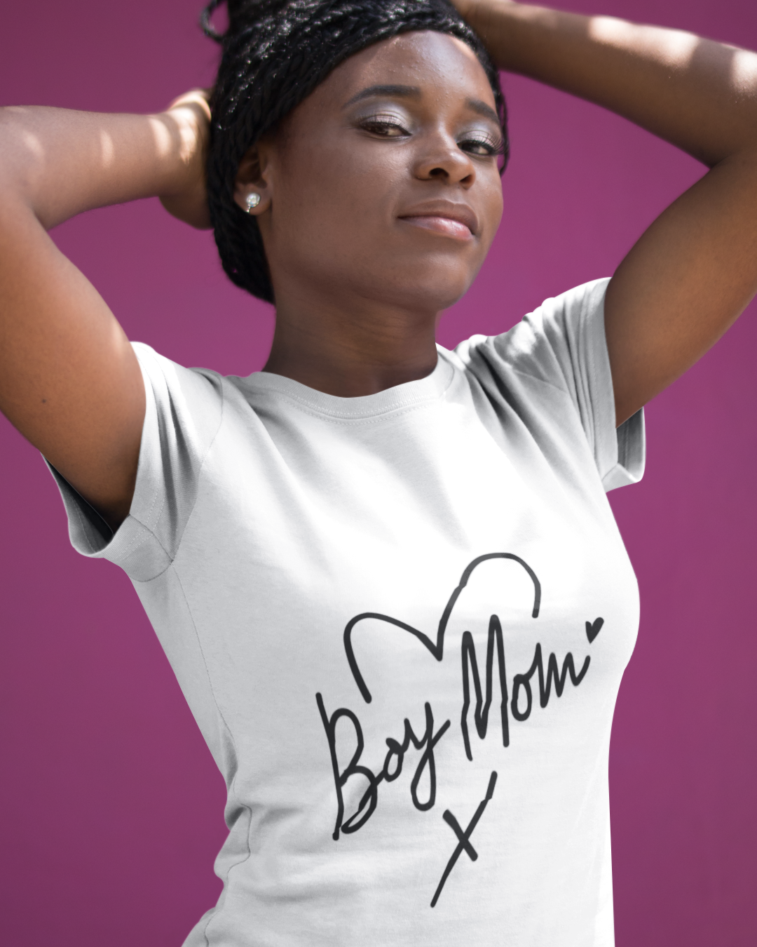 Boy Mom Heart Unisex t-shirt