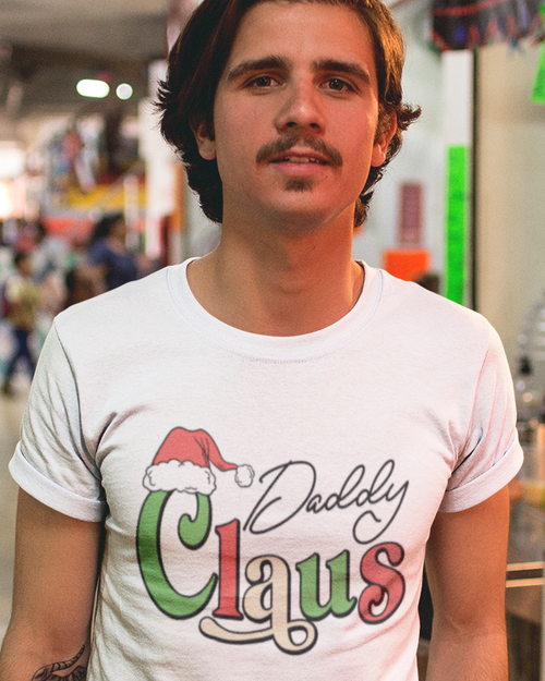 Daddy Claus Unisex t-shirt