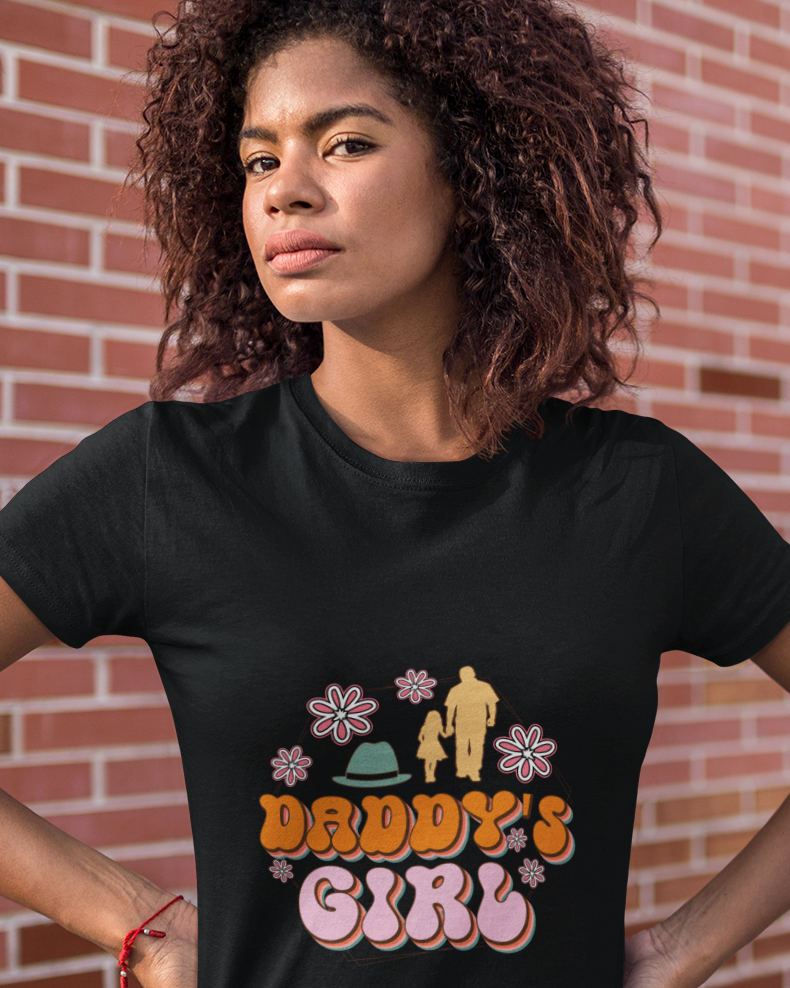 Father's Day Daddy's Girl Sublimation Unisex t-shirt