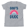 Dad's Little Dude Youth Short Sleeve T-Shirt