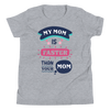 My Mom Is Faster Than Your Mom Youth Short Sleeve T-Shirt