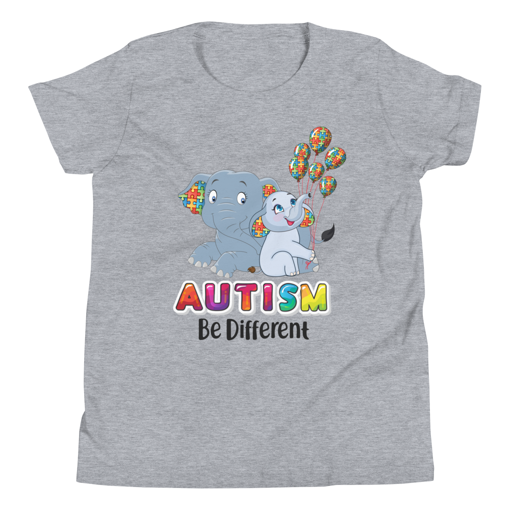 Autism Be Different Youth Short Sleeve T-Shirt